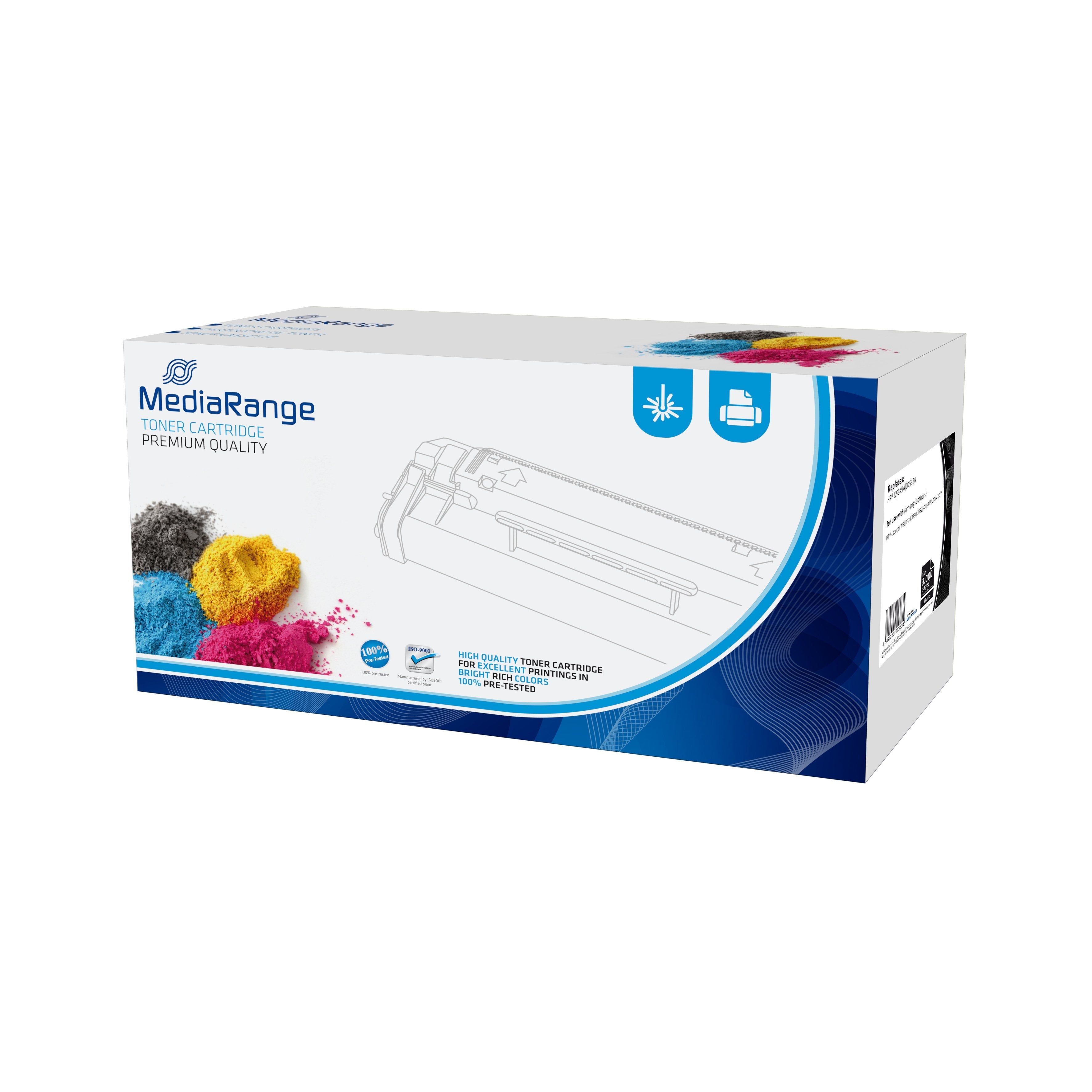 Tinta Hp Mediarange  Q5949a Q7553a Negro