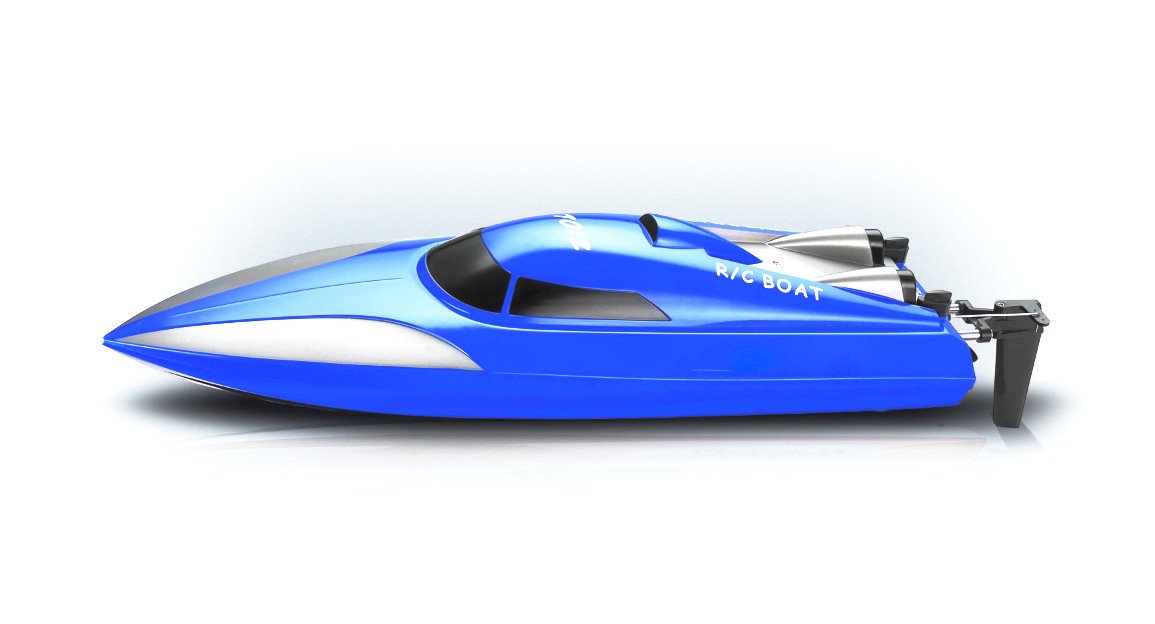 Amewi Speedboot 7012 Mono Azul 2,4 Ghz, 25km/H,  46cm