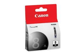 Tinta Original Canon Negro Cli 8bk 13ml Pixma 4200/5200 Mp500/800 Blister