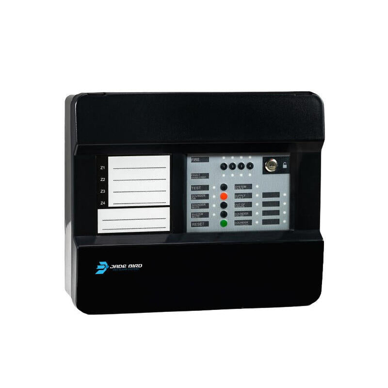 Central Convencional De Detección De Incendio Jade Bird Fire De 4 Zonas