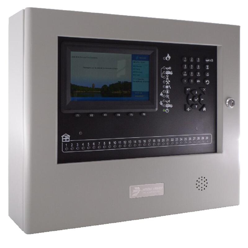 Central De Detección Y Alarma De Incendios Analógica De 1 Lazo (200 Dispositivos) Ampliable Hasta 4 Lazos Jade Bird