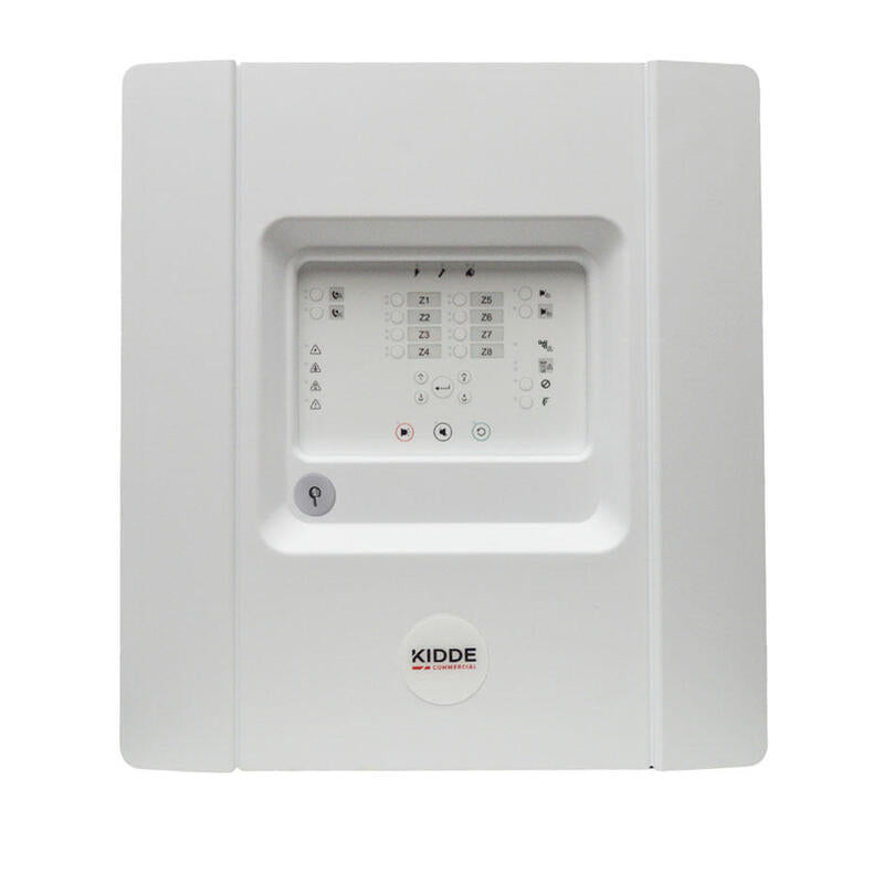 Central Incendios Convencional De 8 Zonas. 32 Dispositivos Por Zona. 4 Salidas De Relé Supervisadas