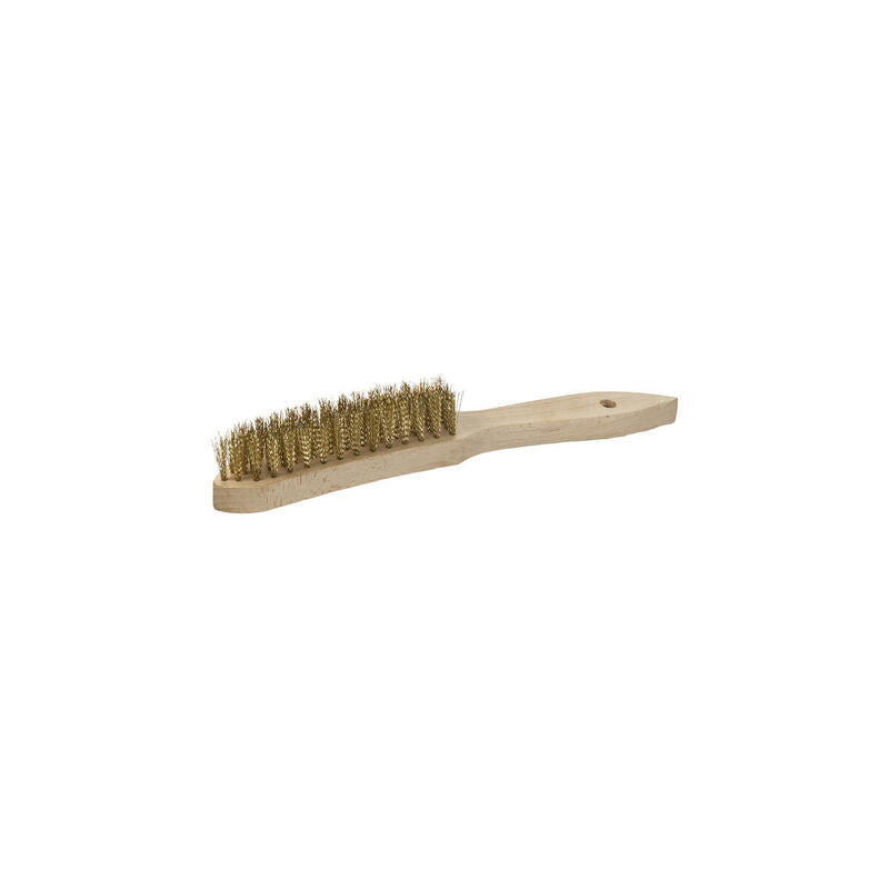 Cepillo De Alambre Manual Kwb Con Alambre De Latón, Cepillo Para Limpiar Parrillas 922740
