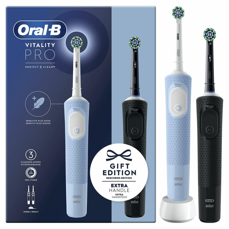 Cepillo Dental Braun Oral-B Vitality Pro Duo Pack 2 Uds
