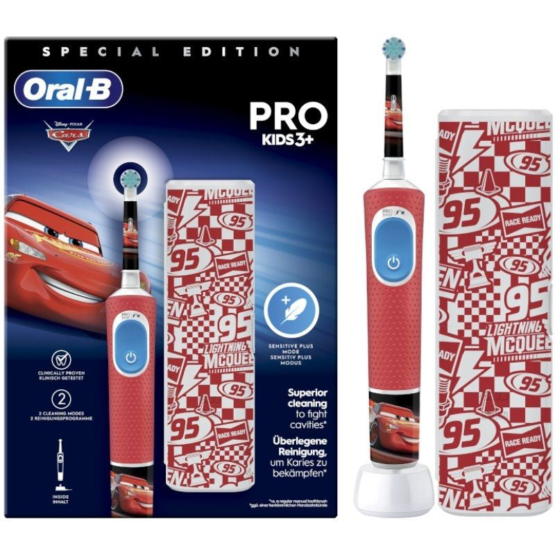 Cepillo Dental Oral-B Pro Kids 3 Spiderman Incluye 1 Recambio Y Estuche