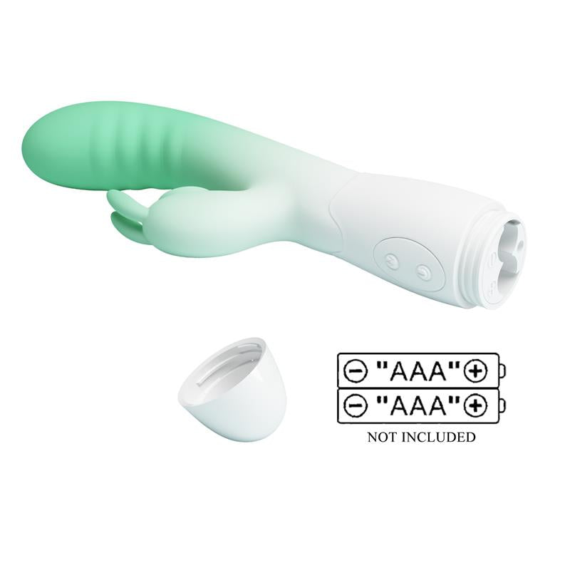 Pretty Love - Cerberus Vibrador Rabbit 3o Vibraciones Verde