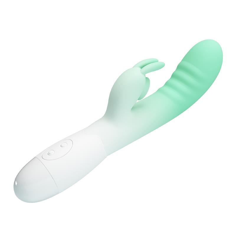 Pretty Love - Cerberus Vibrador Rabbit 3o Vibraciones Verde