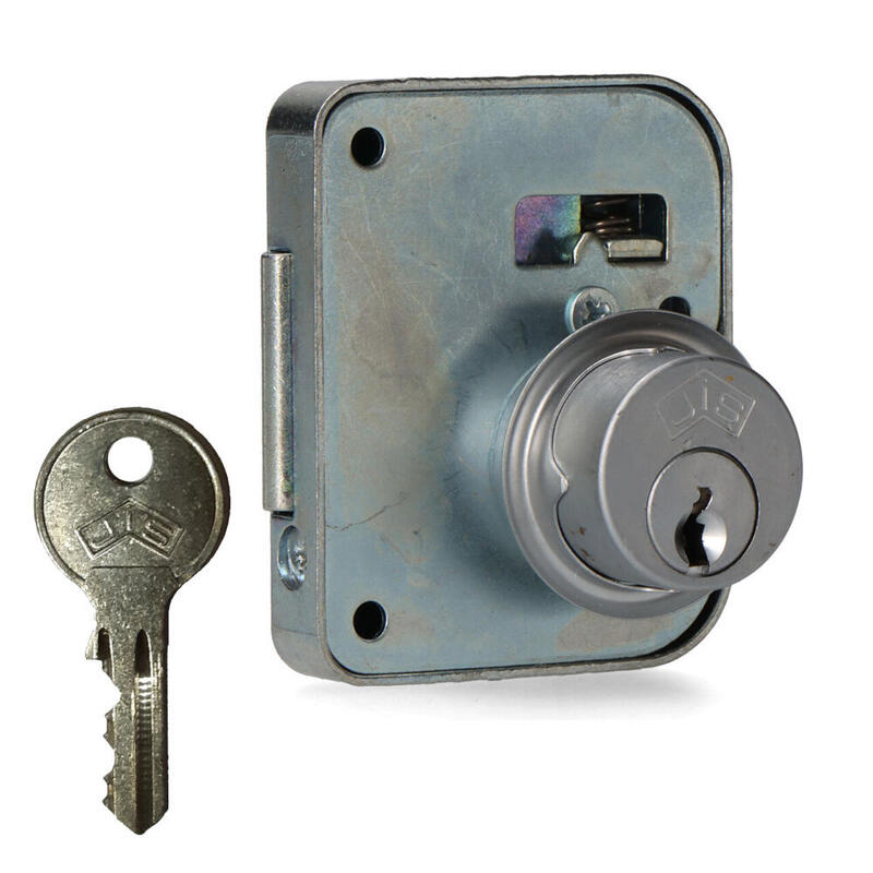 Cerradura De Compañia Electrica Cromada. 1130cro Cfe Jis