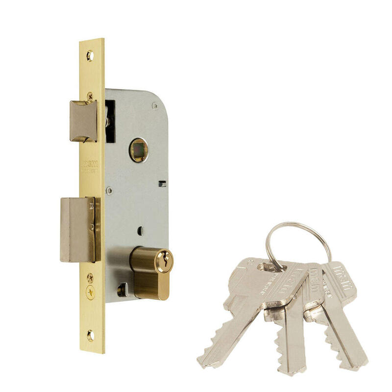 Cerradura De Embutir 1 Punto 1301-250a311 Mcm