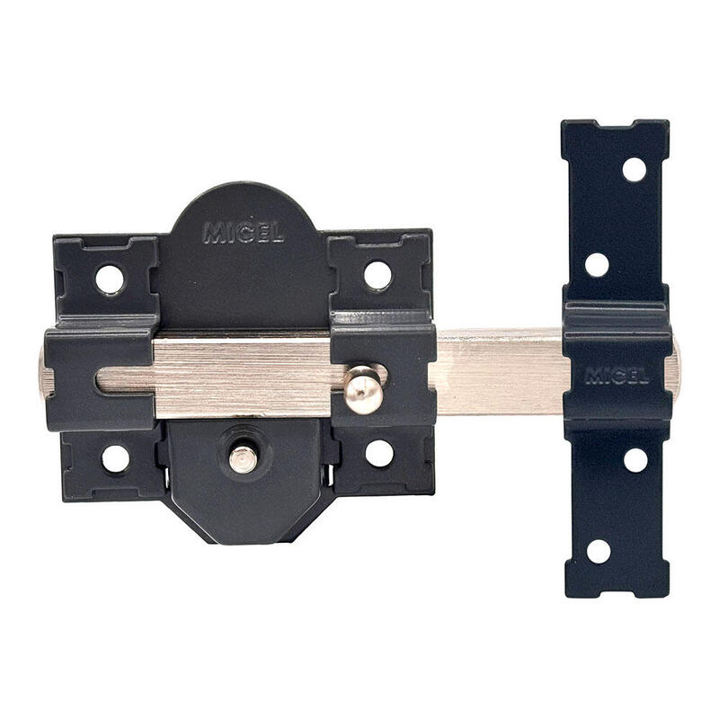 Cerrojo Sobreponer Crr08 86b/50 Mm Pintado Gris Llaves Iguales Amaestradas