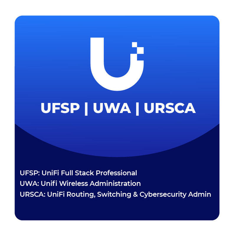 Certificaci&Oacute N Oficial Ubiquiti Madrid 1, 2 Y 3 De Julio De 2026 - Unifi All In One: Ufsp, Uwa, Ursca
