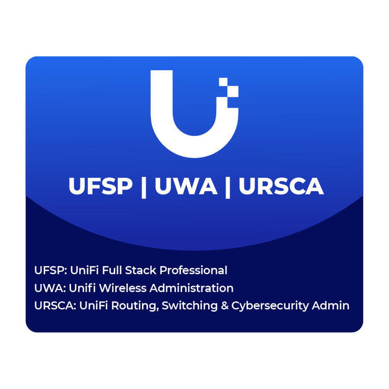 Certificaci&Oacute N Oficial Ubiquiti Madrid 10, 11 Y 12 De Junio De 2026 - Unifi All In One: Ufsp, Uwa, Ursca
