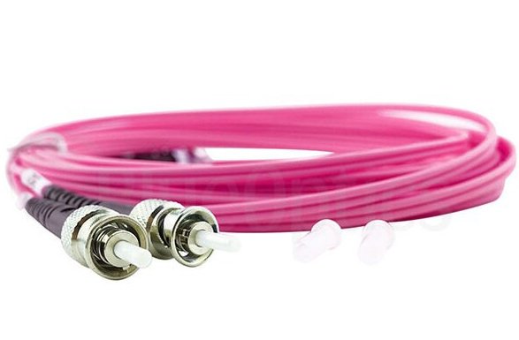 Blueoptics Sfp3133fu1mk Cable De Fibra Optica 1 M Lc St Om4 Magenta