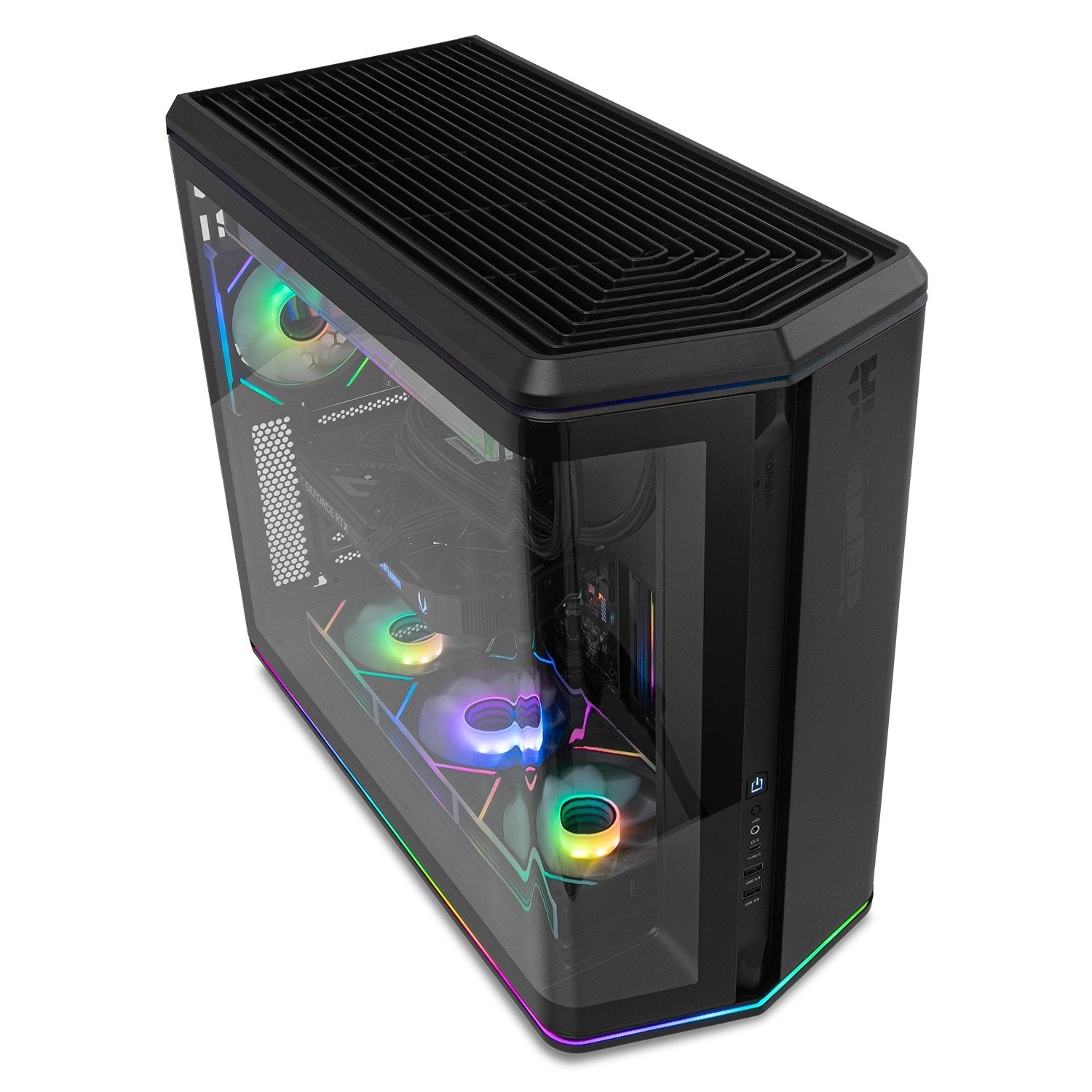 Caja Gaming Semitorre Nox Hummer Anvil