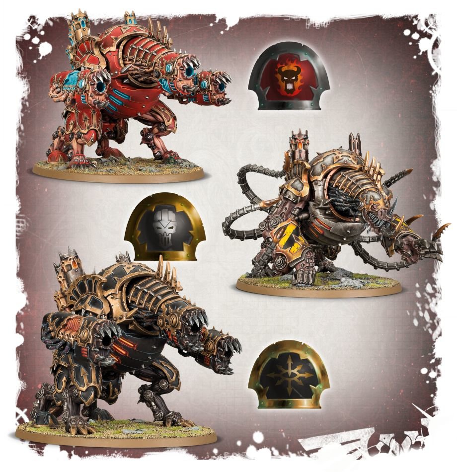 Warhammer 40k - Space Marine Du Chaos Forgefiend
