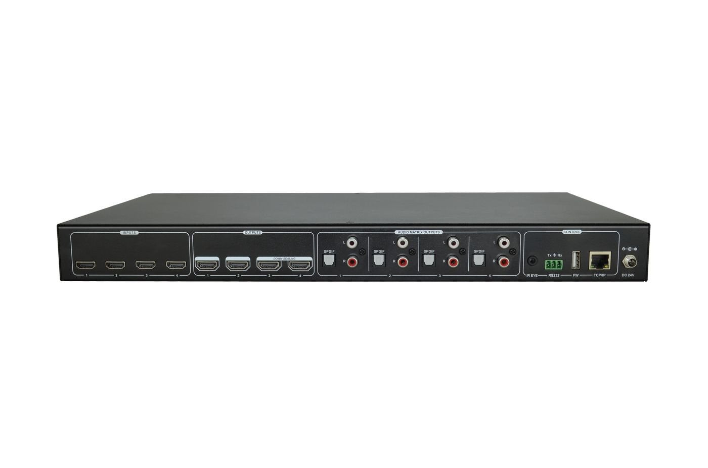 EAN 5711783930174 - Vivolink VLHDMIMAT4X4 matriz de conmutación Matriz de conmutación AV 14 W imagen 3