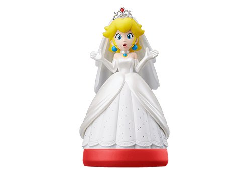Amiibo 3 Figuras Super Mario Odyssey - Bowser Mario Peach - Wii