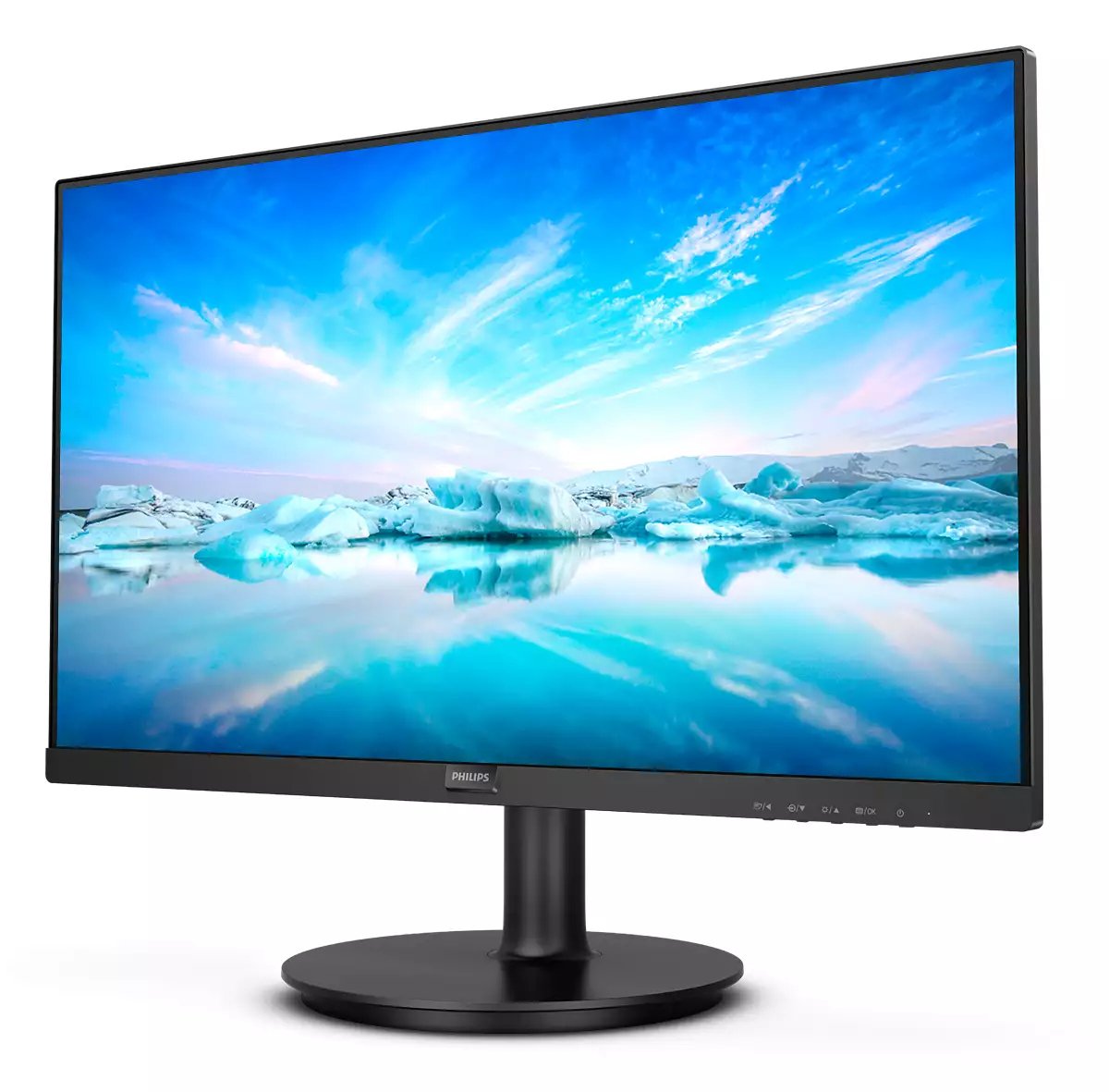 Monitor Philips 23,8" 241v8l/00 Led 4ms Hdmi Vga Negro