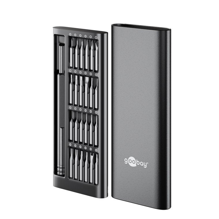 Juego De Destornilladores Con 24 Puntas De Precisión
 Juego De Herramientas De Acero S2 Para Atornillado De Precisión