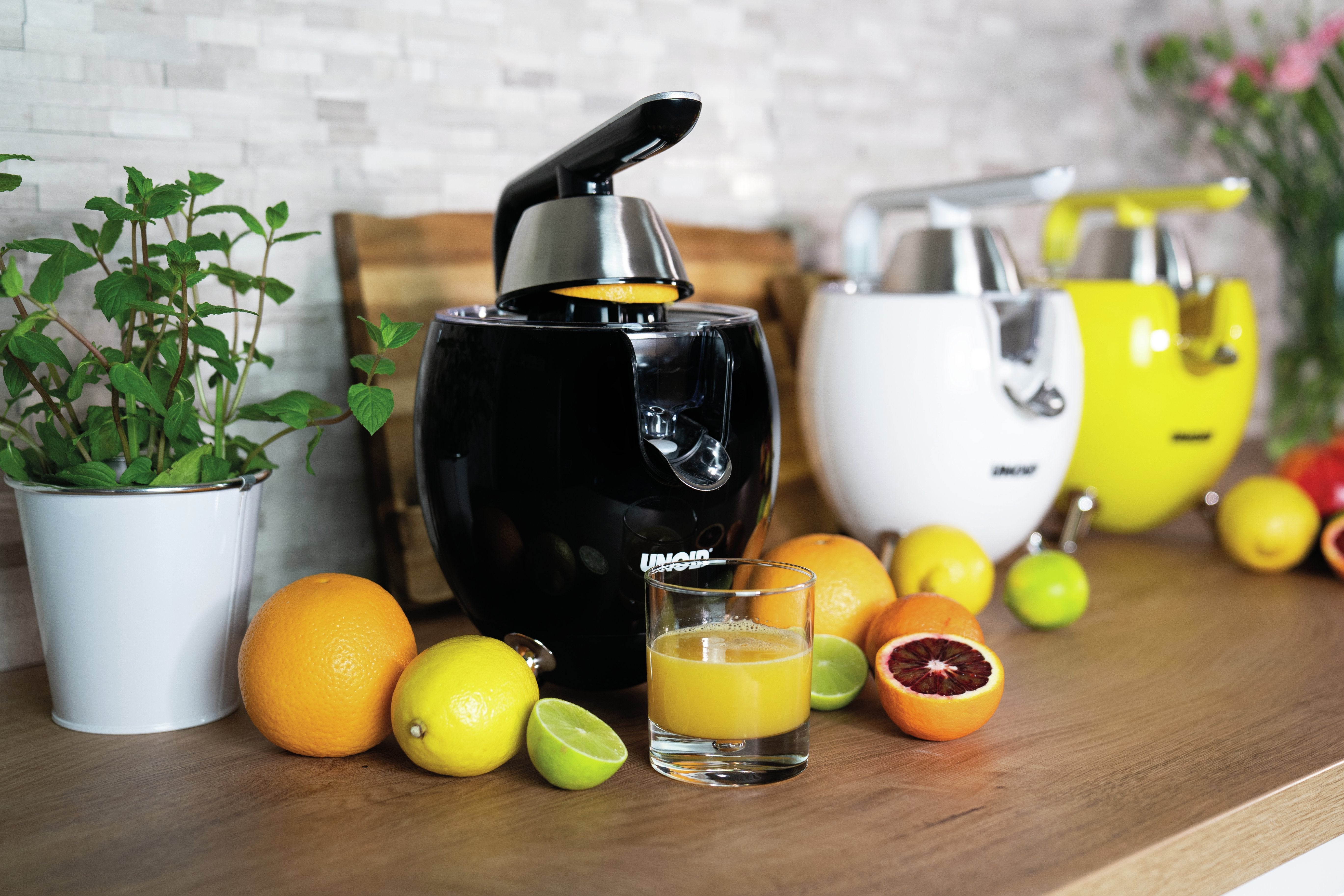 Unold Citrus Press Power Juicy Negro Silver (78135)