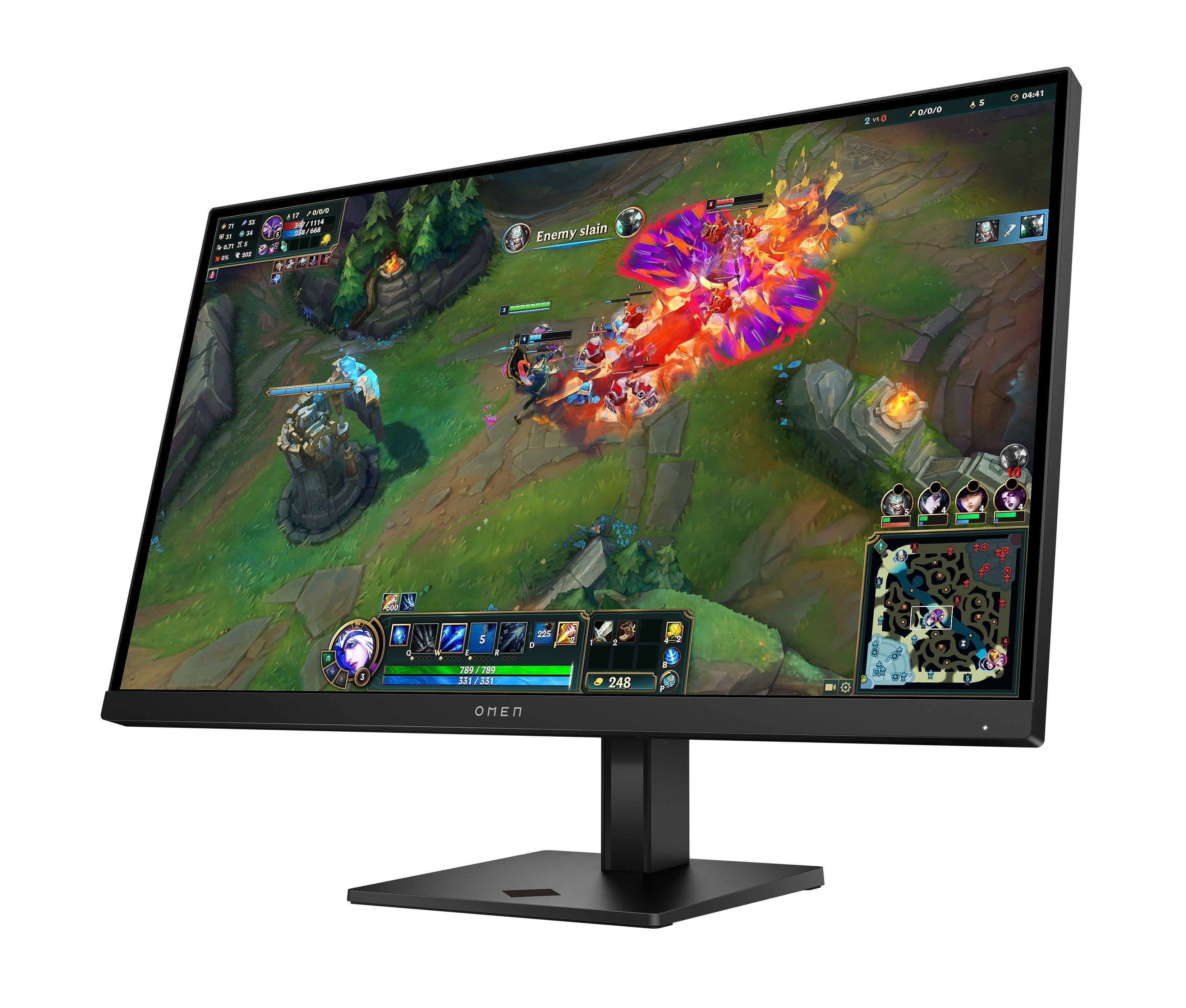 EAN 198701661719 - HP OMEN 27 inch QHD 180Hz Gaming Monitor - 27q G2 pantalla para PC 68,6 cm (27") 2560 x 1440 Pixeles Quad  imagen 12