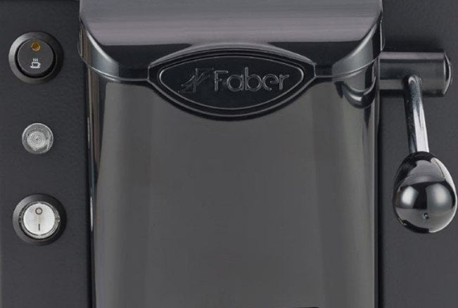 Faber Slotplast Nero/Nero Kaffeemaschine