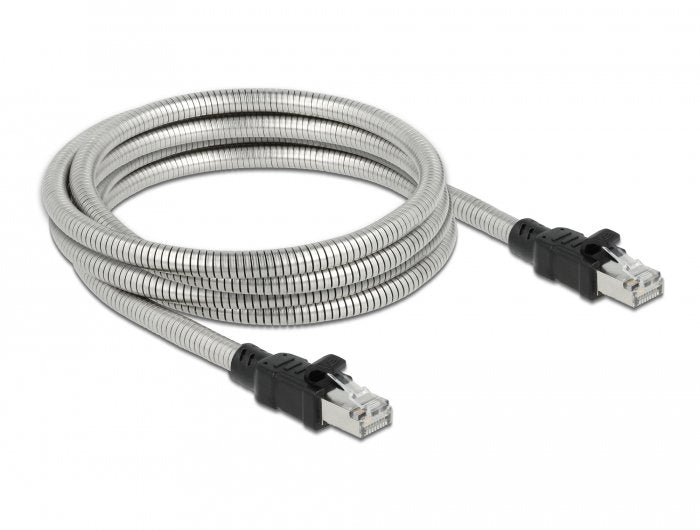 Delock Rj45 Cable Cat.6a U Ftp Mit Metallmantel 5 M