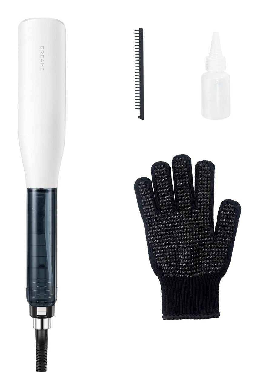 Plancha Dreame Pelo Vapor Steam Straight White