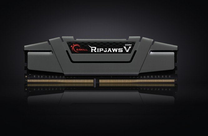 Memoria Ram G.Skill Ddr4 16gb Pc3200 C16 Ripv Kit X 2 2x8gb;1,35v,Ripjawsv Grey,18