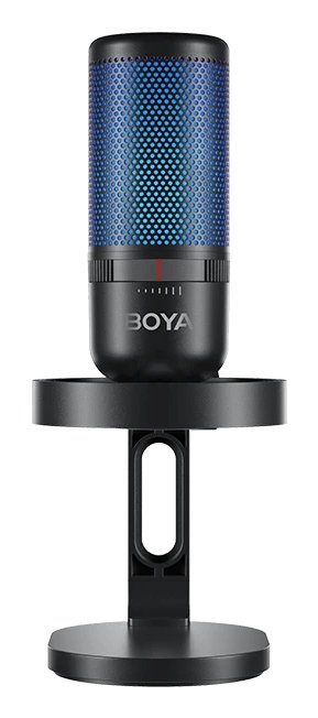 Boya Microphone Wired K3 Standing, Omnidirectional, Noise Cancellation, Real-Time Monitoring (Type-A/ Type-C To Type-C) Black Eu