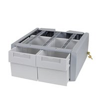 Ergotron Styleview Sv43/44 Series Supplemental Double Tall - Componente De Montaje (2 Cajones Módulo)