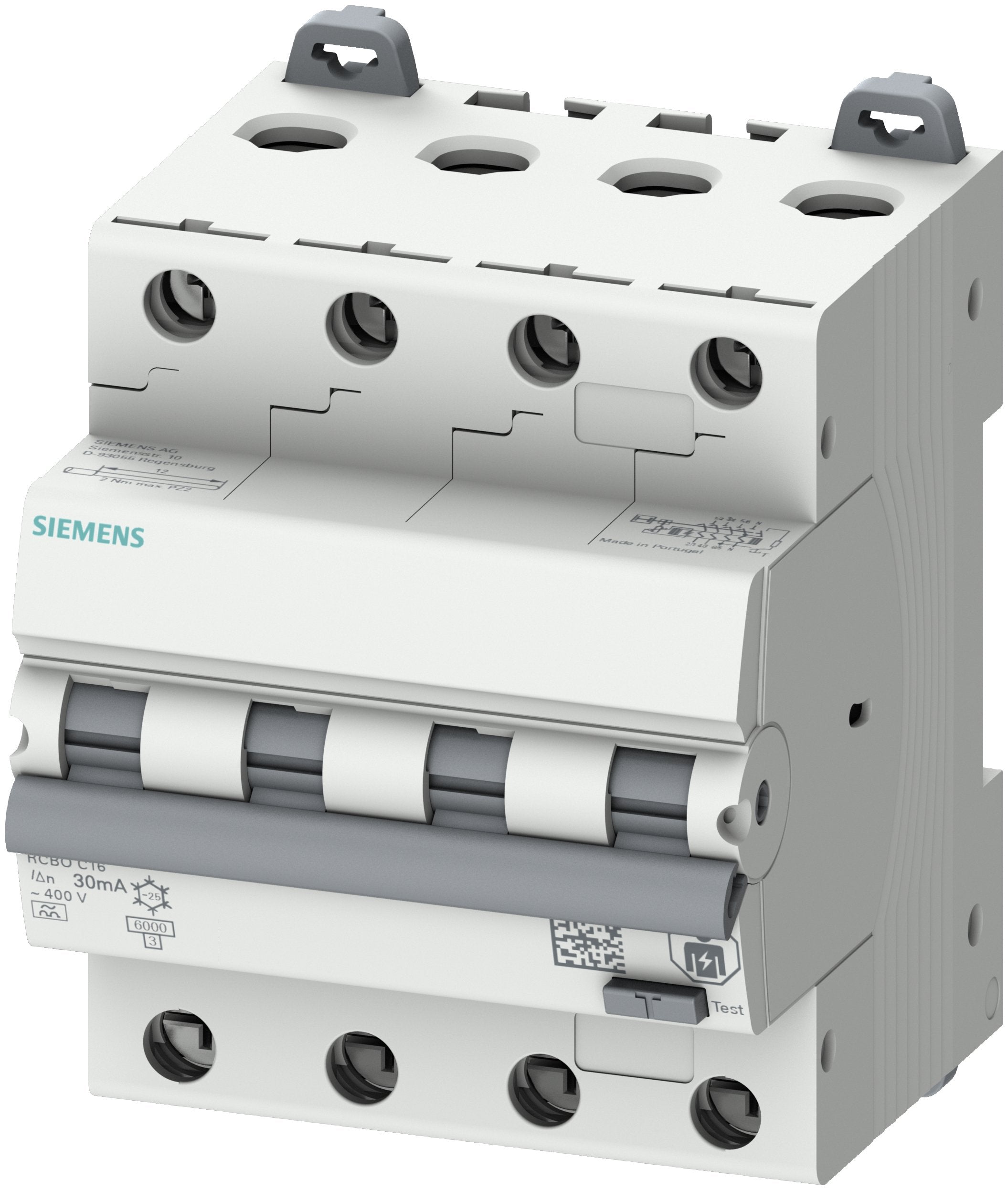 Siemens Fi Ls 4p B16 6ka 5su1346-6fp16 Type A 30ma 4te