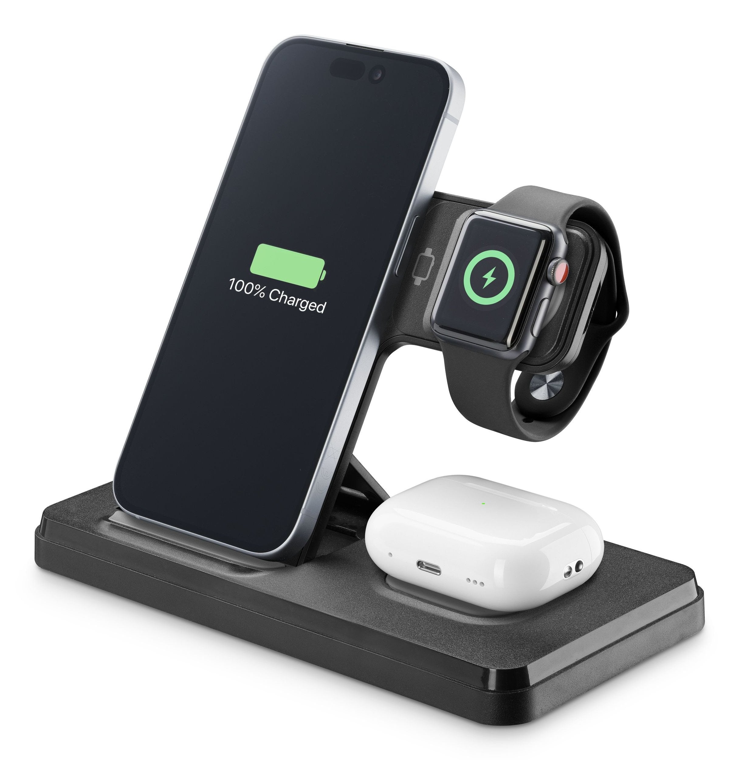 EAN 8018080485701 - Tech Pop 8018080485701 estación dock para móvil Reloj inteligente/Teléfono inteligente Negro imagen 2