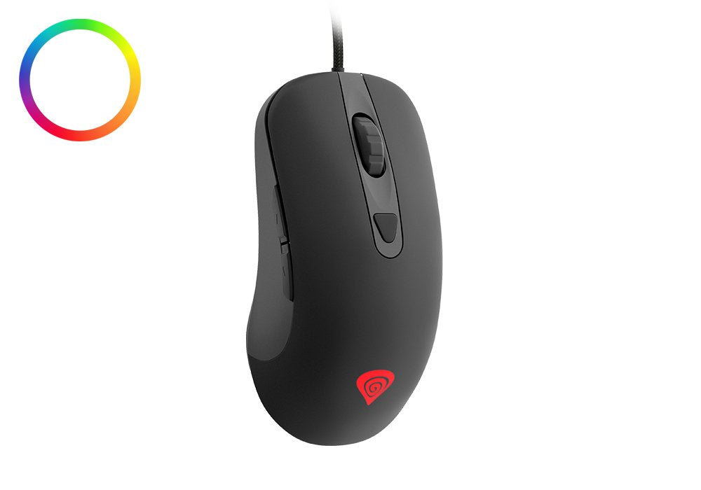Natec Genesis Krypton 190 Ratón Usb Tipo A Óptico 3200 Dpi Mano Derecha