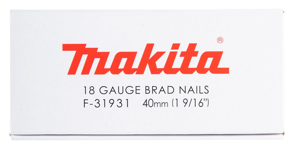 Makita F-31931 Gauge Brad Nails 40mm