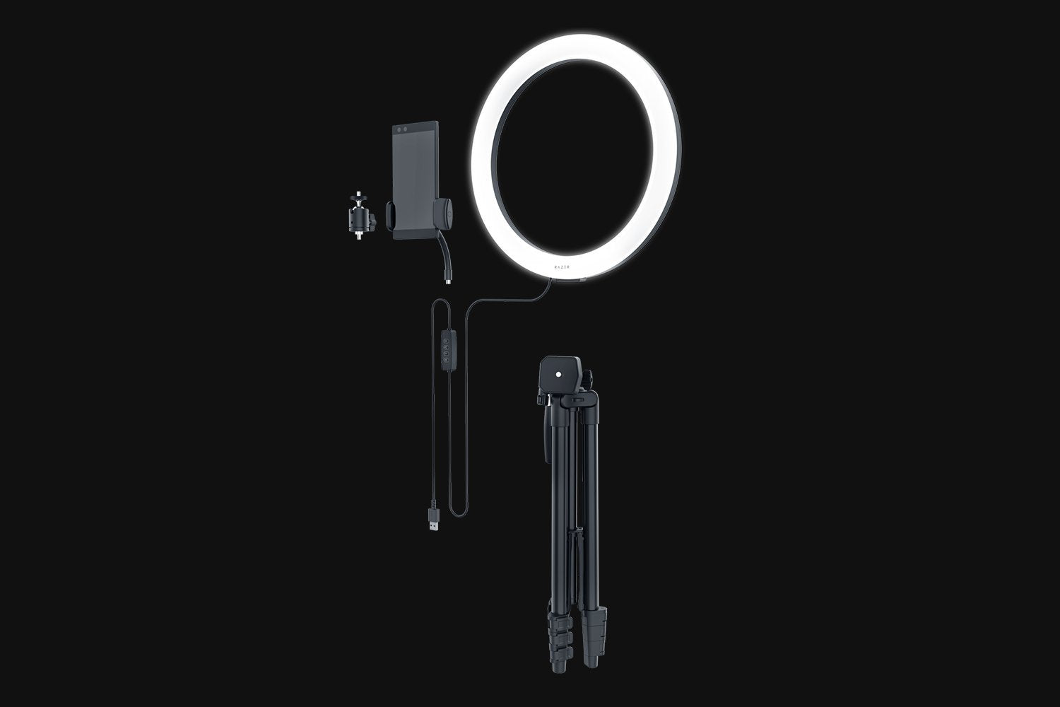 Razer Rz19-03660100-R3m1 Iluminación De Anillo 192 Led Aro De Luz