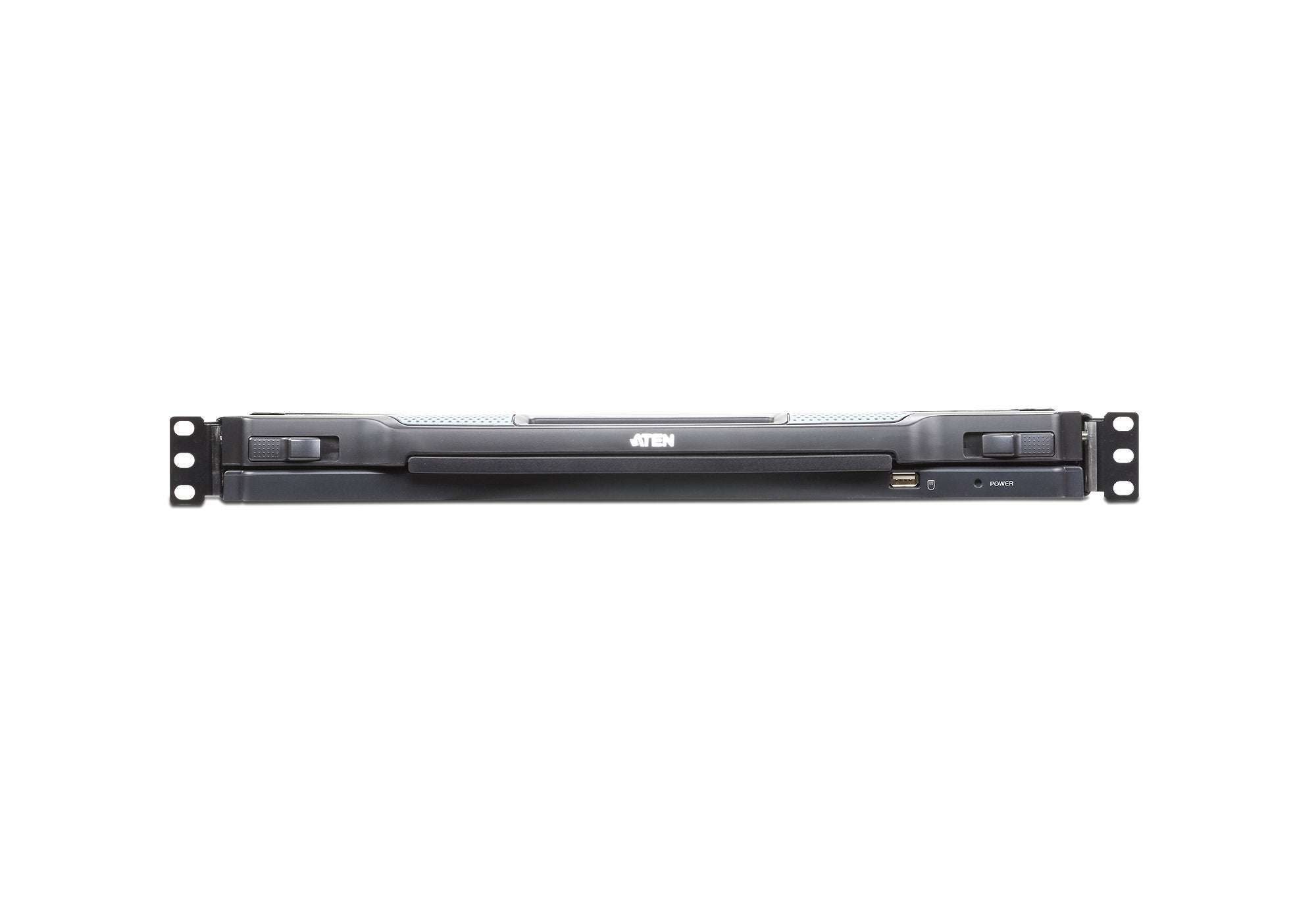 16-Port Single Rail 19" Lcd Kvm Over Ip Switch With Usb Peripheral Support, Broadcast Mode, Panel Array Mode, Daisy Chain And Ex