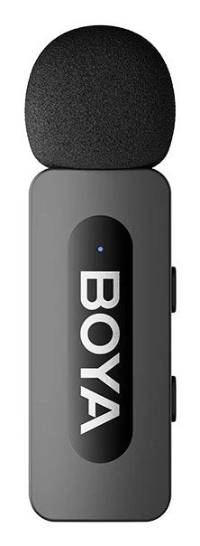 Boya Microphone Wireless By-V1 V2.0 2,5ghz With 1 Transmitter And 1 Receiver (Lightning) Black Eu