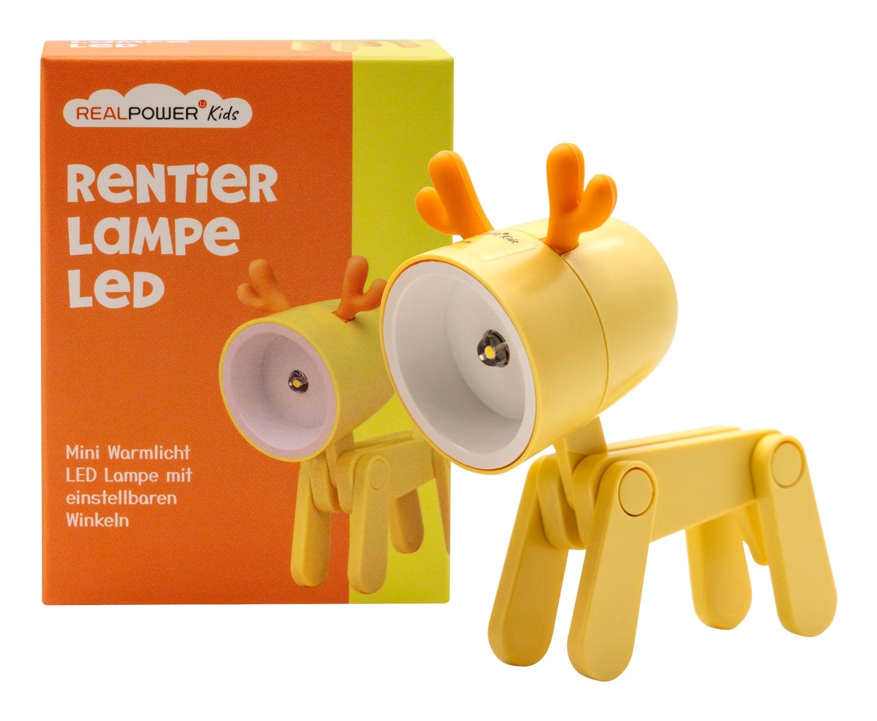 EAN 4040895012296 - RealPower 486315 lámpara de mesa LED Naranja, Amarillo imagen 3