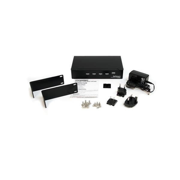Startech Videosplitter Hdmi 4puertos Amplificador De SeaAl 1920x1200 1080p