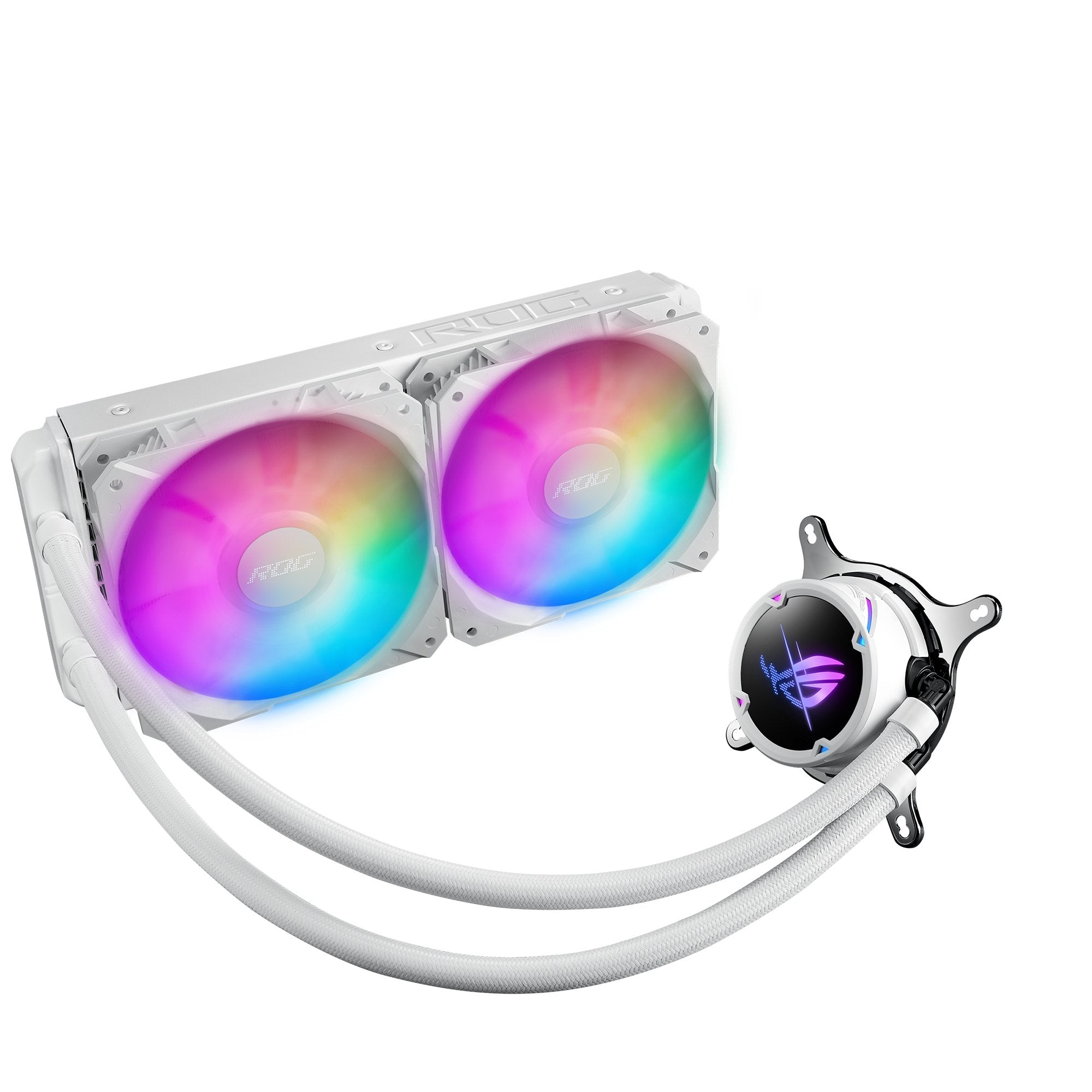 EAN 4711081886754 - ASUS ROG STRIX LC II 240 ARGB White Edition Procesador Sistema de refrigeración líquida todo en uno 12 cm imagen 1