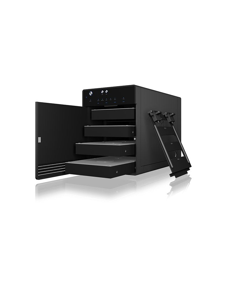 Carcasa Icy Box Ib-3740-C31  De Disco Duro/Ssd Negro 2.5/3.5", Caja De Unidades Negro, Carcasa De Disco Duro/Ssd, 2.5/3.5", Sata, Serial Ata Ii, Serial Ata Iii, 10 Gbit/S, Conexión Usb, Negro