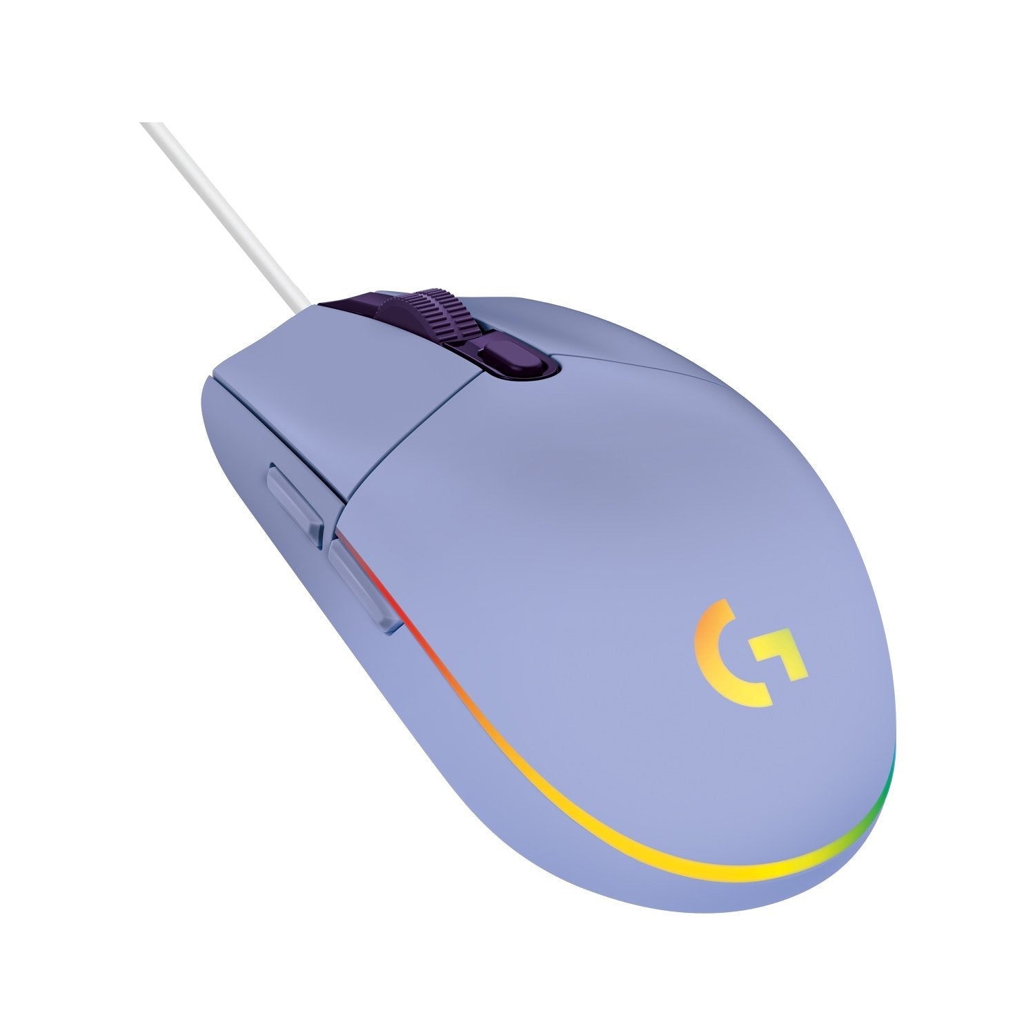 Logitech Raton G203 Lightsync Gaming Usb Lila 910-005853