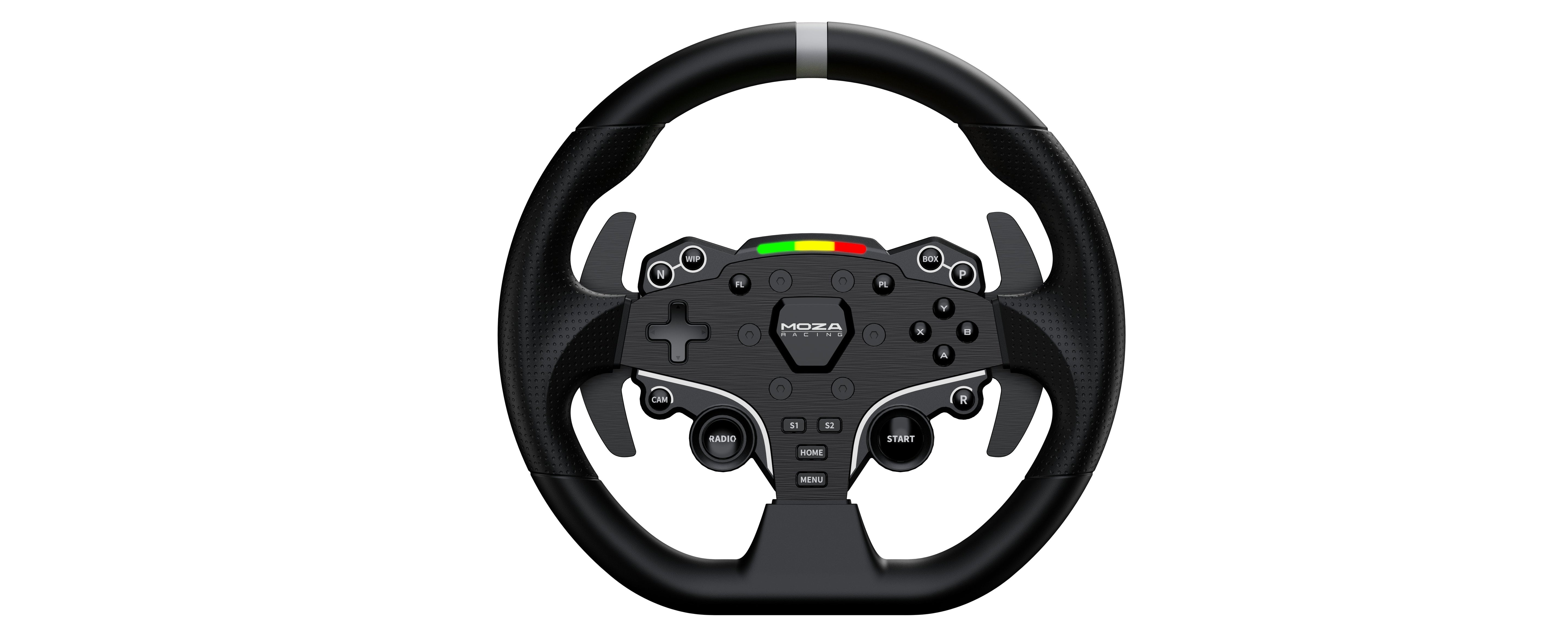 Moza Racing Controlador Rs074 / R3 Wheel And Pedals Negro