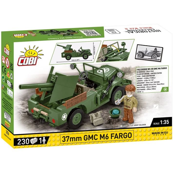 EAN 5902251031169 - COBI GMC M6 Fargo imagen 7