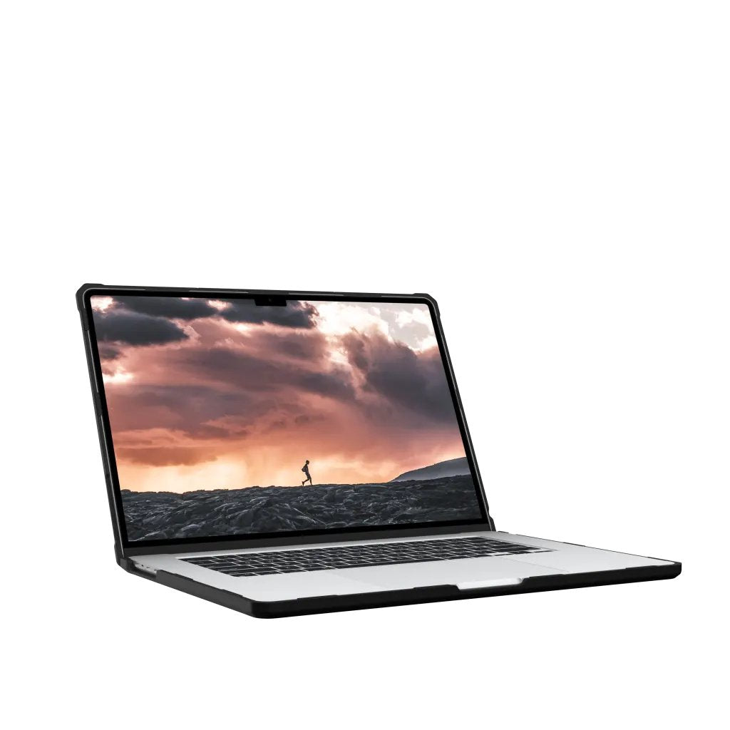 Uag Rugged Case For Apple Macbook Air 15" M2 A2941 Plyo Series Clear Carcasa Para Portátil Negro Hielo