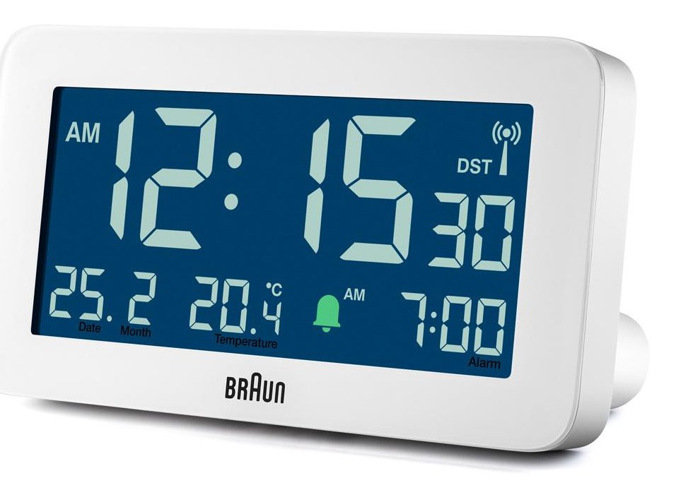 EAN 5013348621030 - Braun BC10W-DCF despertador Reloj despertador digital Blanco imagen 8