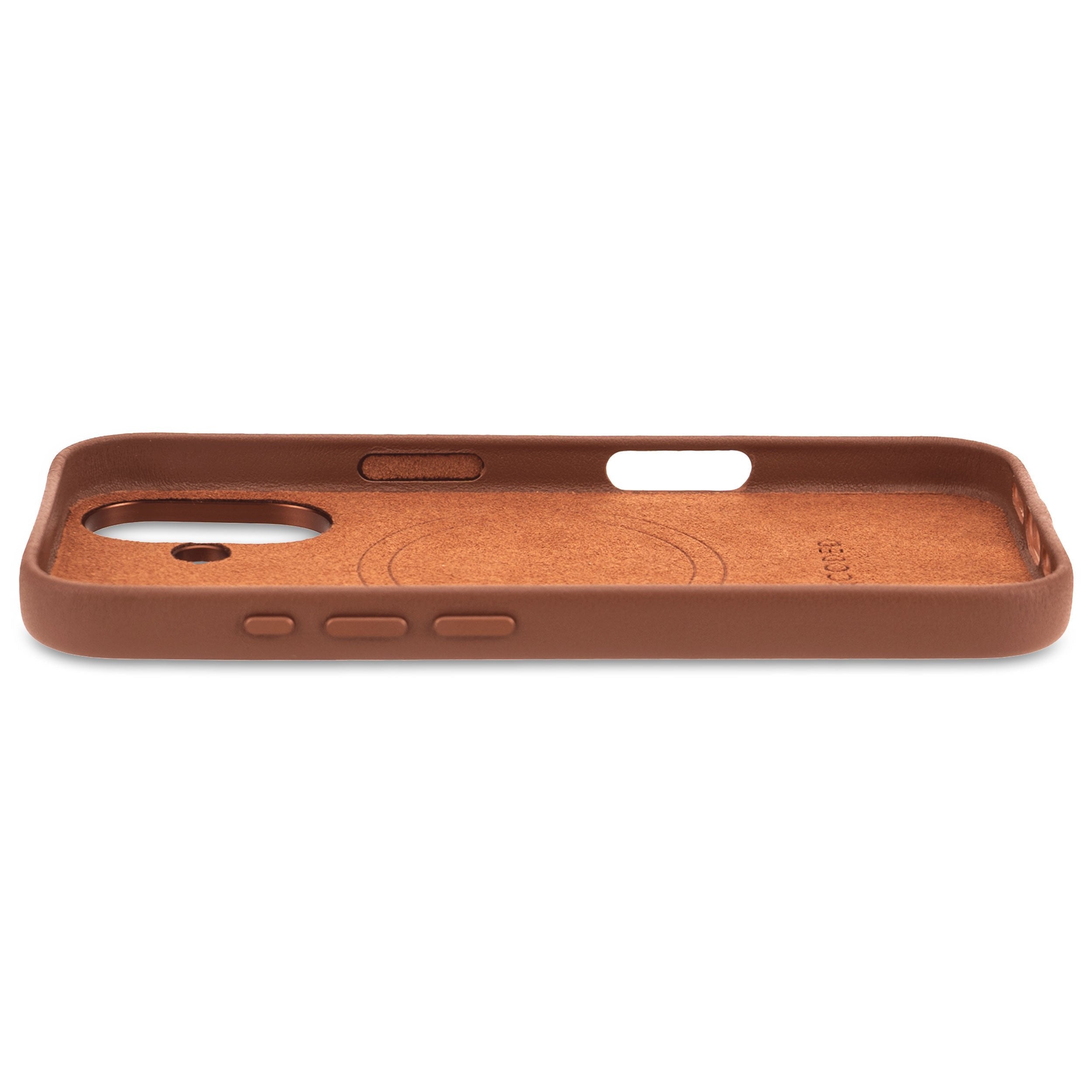 Decoded Leather Case Funda Para Iphone 16 15,5 Cm (6.1") Marrón