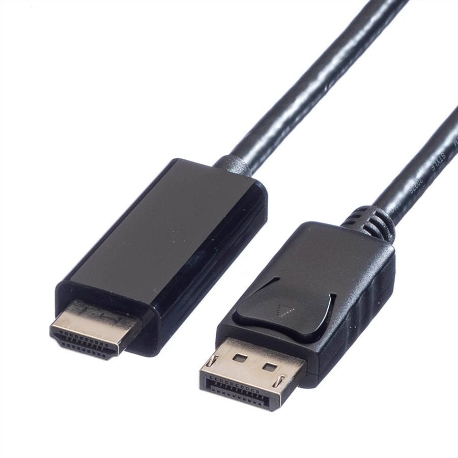EAN 7611990145256 - VALUE 11.99.5786 adaptador de cable de vídeo 2 m DisplayPort Negro imagen 1