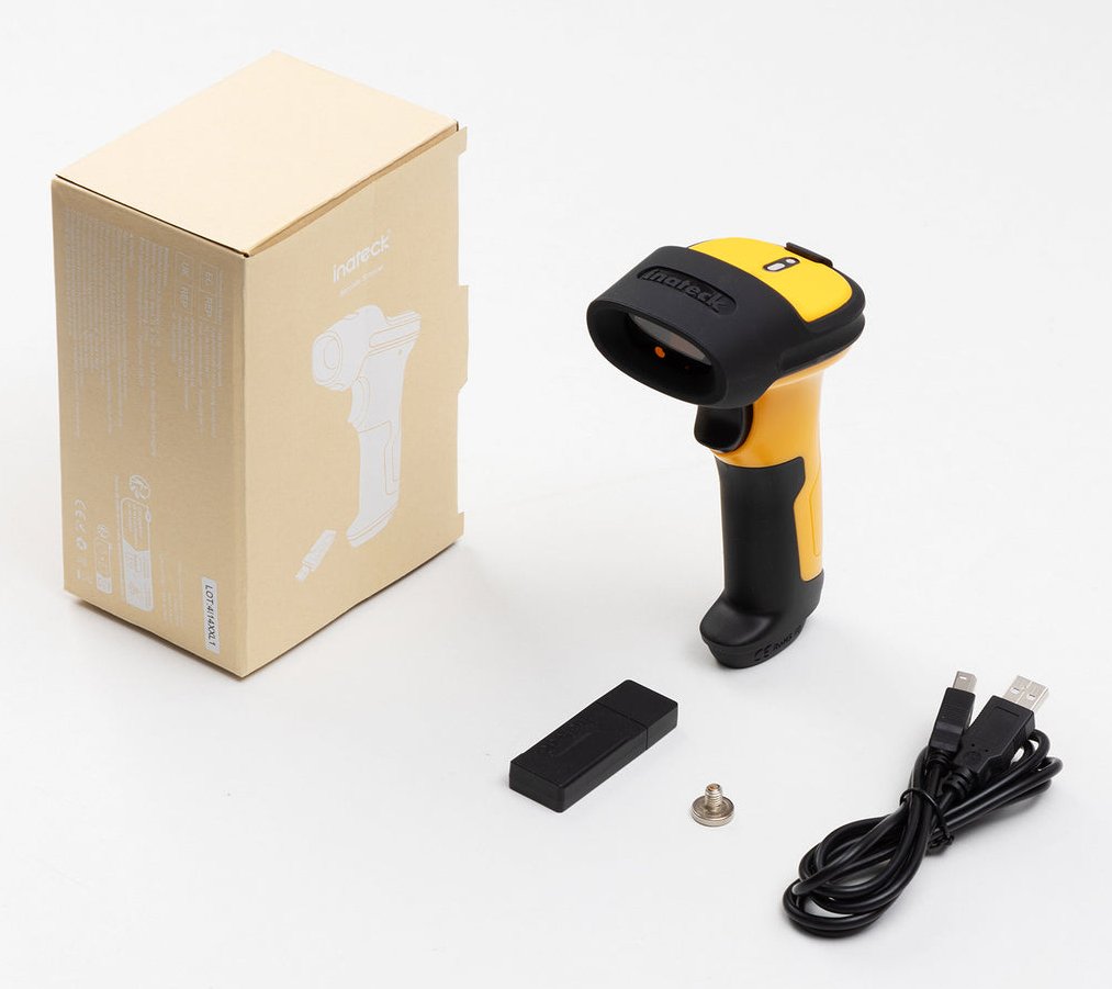 Inateck Barcodescanner P6-Ai Amarillo [Bcm-P6-Ai_amarillo]